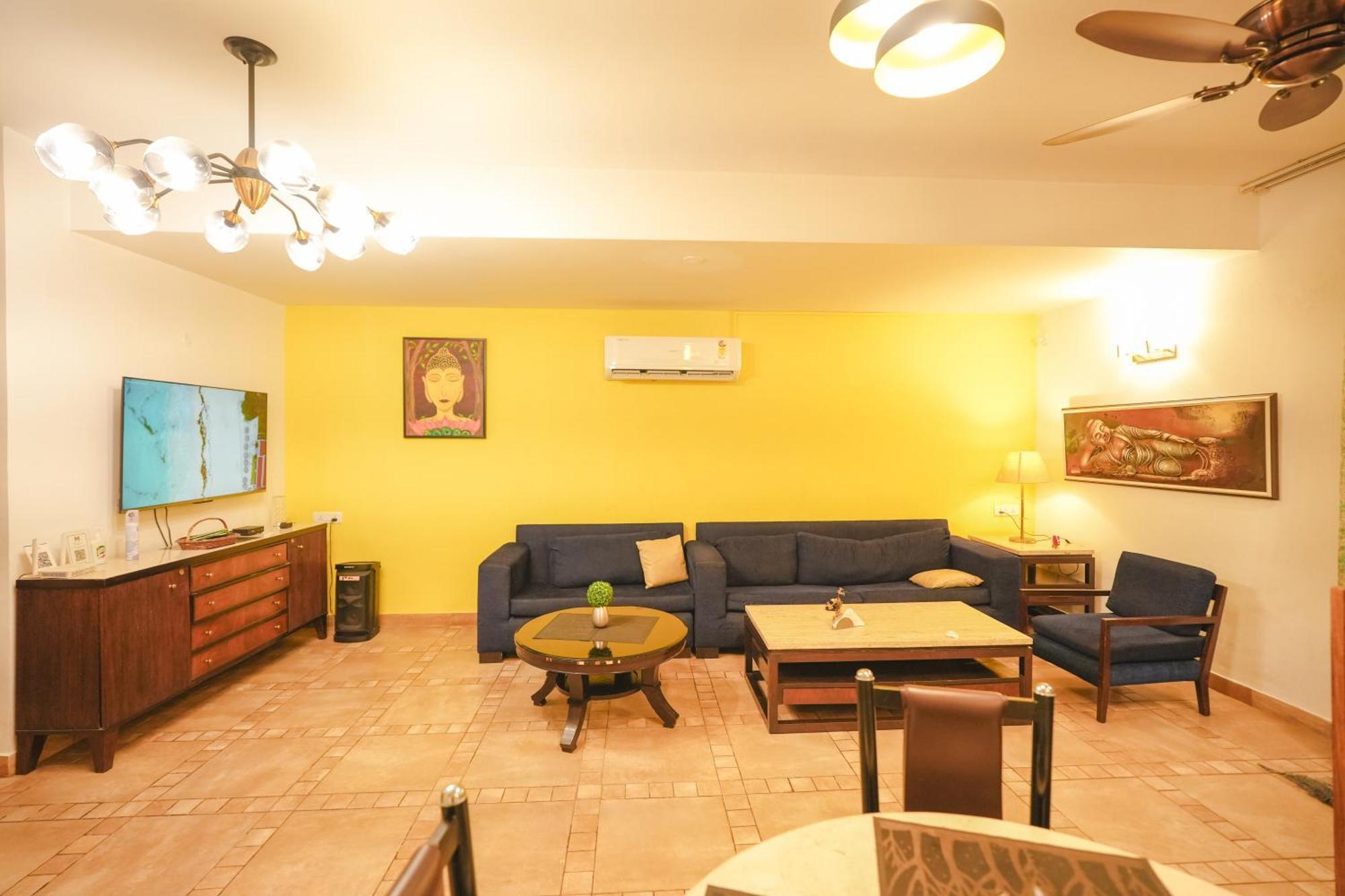 Villa M - Jia 3- 3Bhk In Candolim, Pool Facing, Near Beach, Breakfast Included Eksteriør bilde