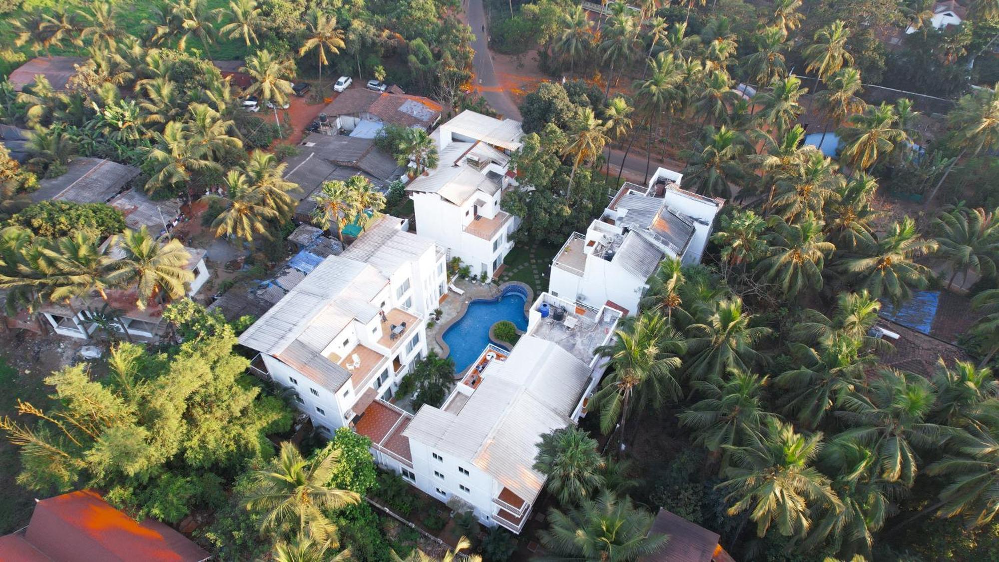 Villa M - Jia 3- 3Bhk In Candolim, Pool Facing, Near Beach, Breakfast Included Eksteriør bilde