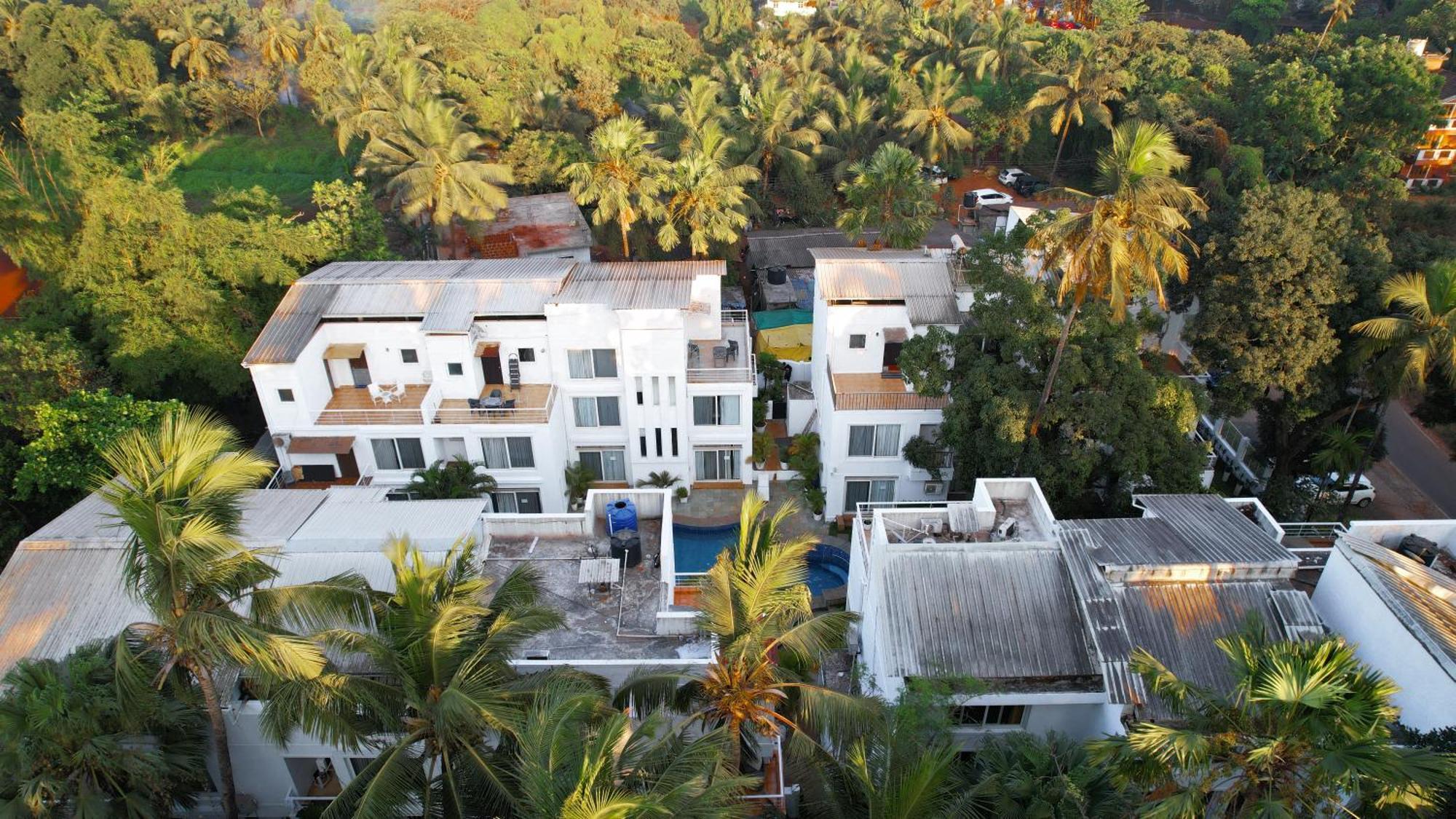 Villa M - Jia 3- 3Bhk In Candolim, Pool Facing, Near Beach, Breakfast Included Eksteriør bilde